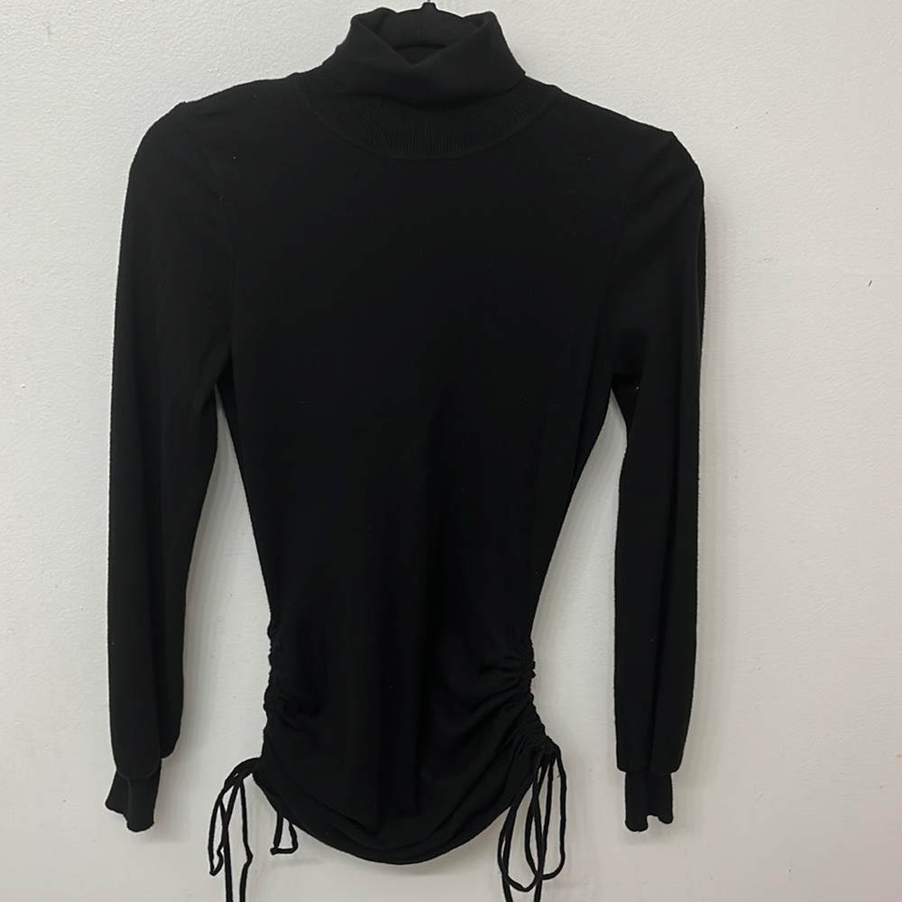 Turtleneck mini dress